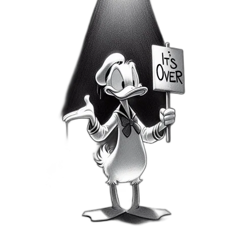 robot, staff, jacket, hat transparent PNG cut-out