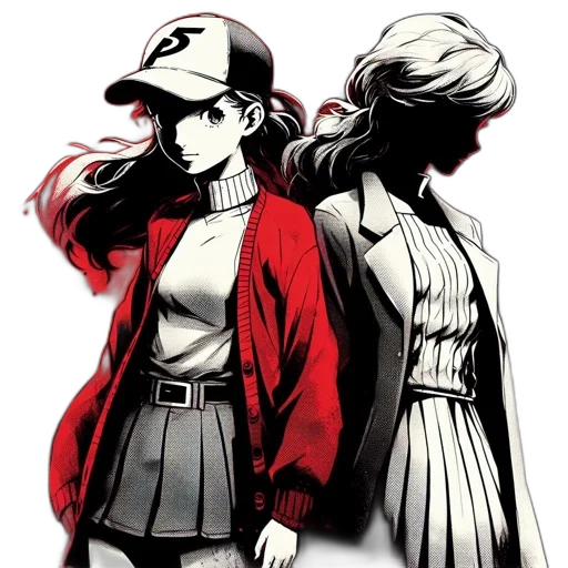 hat, jacket, concept art, comic book art transparent PNG cut-out