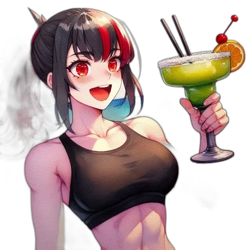 weapon, food, staff, anime transparent PNG cut-out