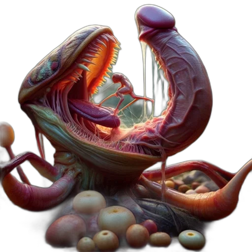 creature, food, dragon, animal transparent PNG cut-out