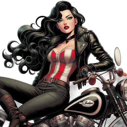 comic book art, cartoon, concept art, fantasy art transparent PNG cut-out