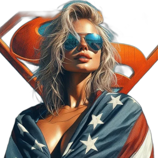 comic book art, concept art, photorealistic, fantasy art transparent PNG cut-out