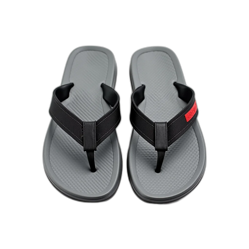 shoes, 3d render, pair, grey transparent PNG cut-out