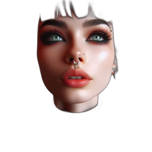 face, mask, robot, jewelry transparent PNG cut-out