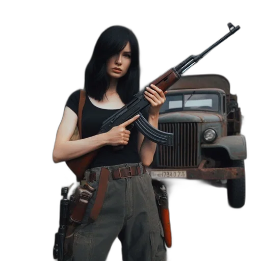 weapon, car, staff, concept art transparent PNG cut-out