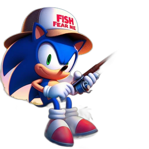 hat, staff, weapon, 3d render transparent PNG cut-out