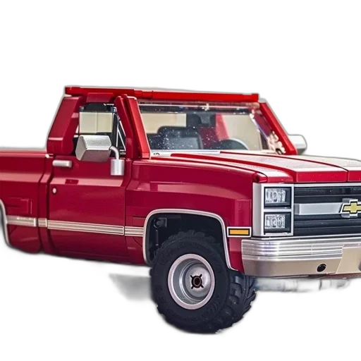 car, 3d render, photorealistic, lego transparent PNG cut-out