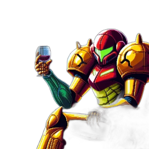 robot, bottle, concept art, pixel art transparent PNG cut-out