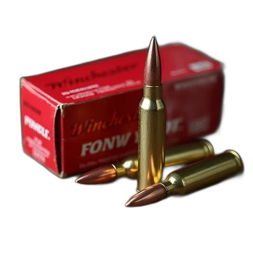 weapon, rounds, winchester, 56gr transparent PNG cut-out