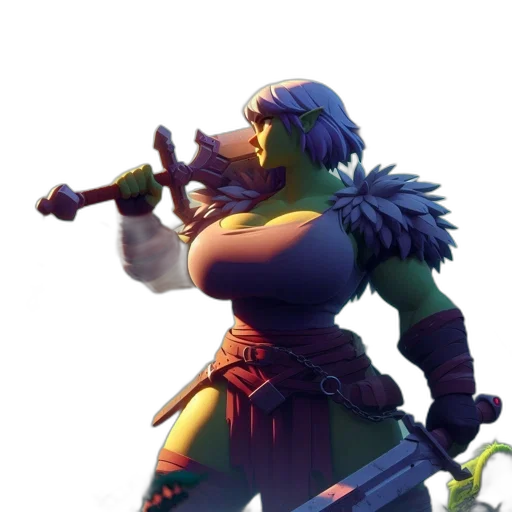 weapon, staff, sword, face transparent PNG cut-out