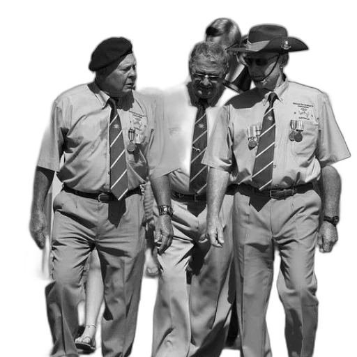 staff, jacket, concept art, city street transparent PNG cut-out
