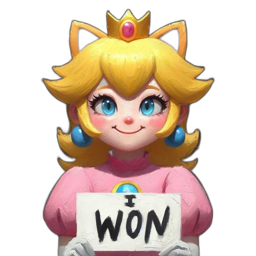 crown, dress, weapon, face transparent PNG cut-out