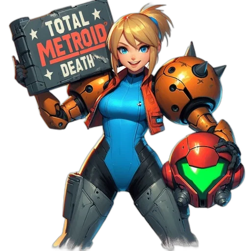 weapon, robot, concept art, pixel art transparent PNG cut-out