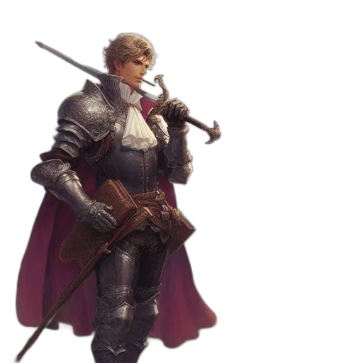 sword, staff, weapon, jacket transparent PNG cut-out