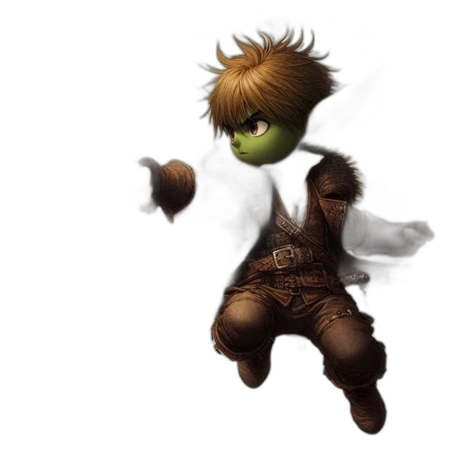 staff, creature, concept art, fantasy art transparent PNG cut-out
