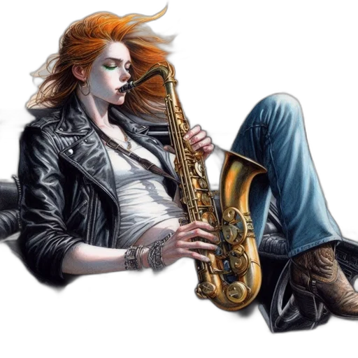 comic book art, concept art, photorealistic, watercolor transparent PNG cut-out