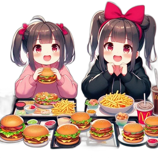 food, animal, creature, anime transparent PNG cut-out