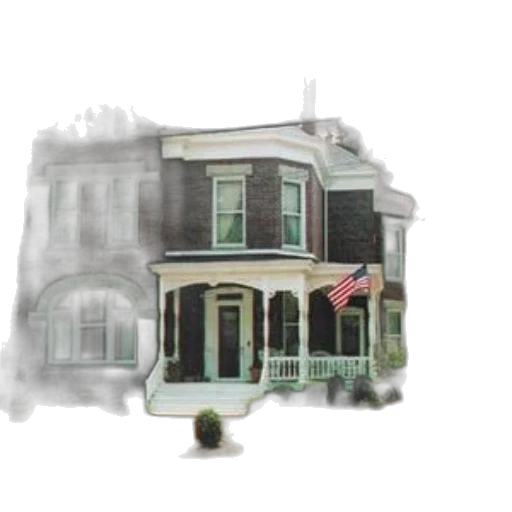 building, furniture, concept art, watercolor transparent PNG cut-out