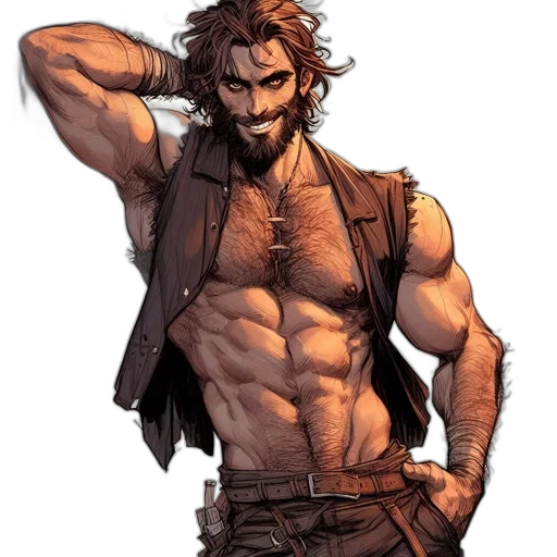 concept art, comic book art, fantasy art, pixel art transparent PNG cut-out