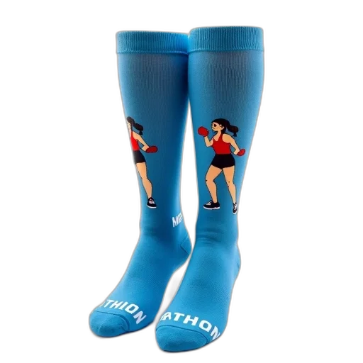 pair, blue, socks, pattern transparent PNG cut-out