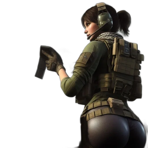 weapon, jacket, concept art, 3d render transparent PNG cut-out