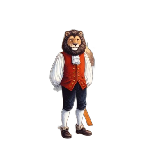 staff, animal, jacket, mask transparent PNG cut-out