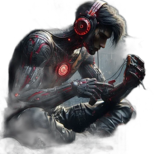 mask, weapon, robot, face transparent PNG cut-out