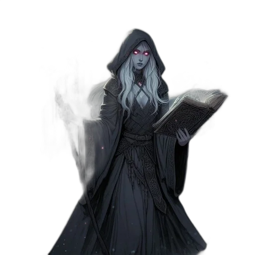 staff, dress, mask, creature transparent PNG cut-out