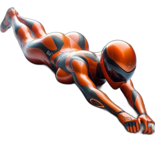 robot, concept art, 3d render, comic book art transparent PNG cut-out