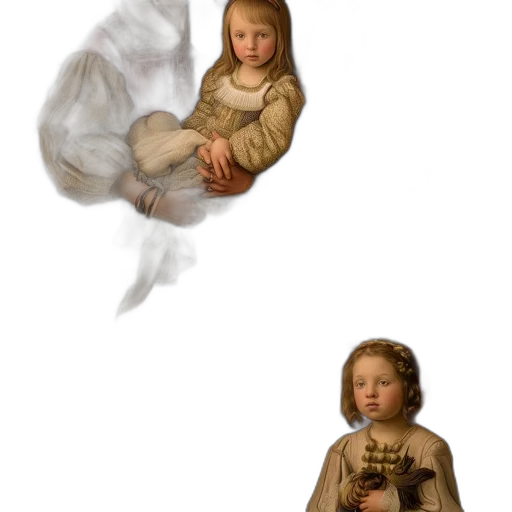 oil painting, photorealistic, concept art, 3d render transparent PNG cut-out