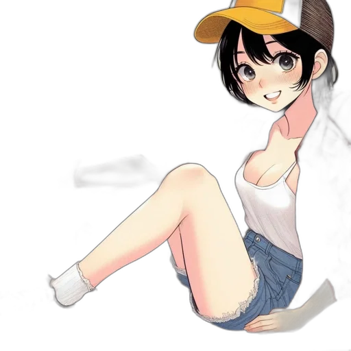hat, dress, staff, weapon transparent PNG cut-out