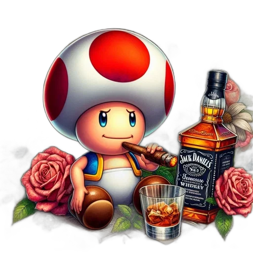 bottle, robot, hat, face transparent PNG cut-out
