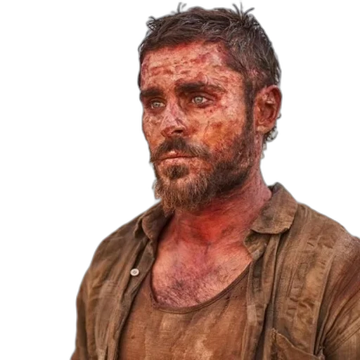 concept art, photorealistic, rugged, dirty transparent PNG cut-out