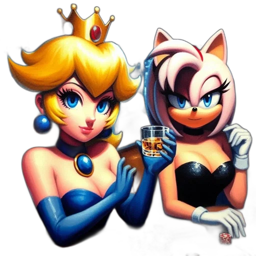 crown, pixel art, concept art, comic book art transparent PNG cut-out