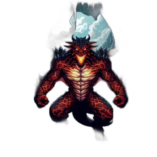 dragon, creature, mask, animal transparent PNG cut-out