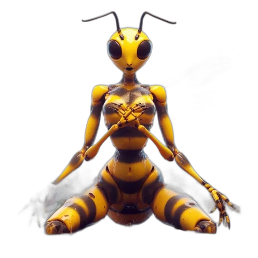 robot, animal, creature, concept art transparent PNG cut-out