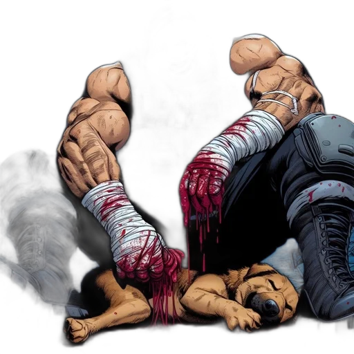 comic book art, concept art, photorealistic, watercolor transparent PNG cut-out