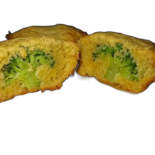 food, crown, photorealistic, broccoli-filled transparent PNG cut-out
