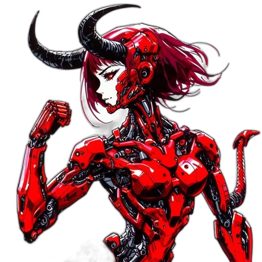robot, creature, concept art, comic book art transparent PNG cut-out