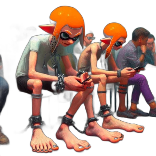 mask, staff, shoes, robot transparent PNG cut-out