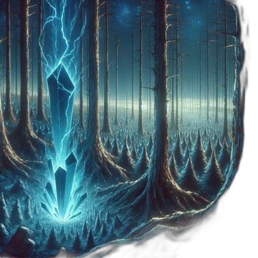 tree, hair, crown, concept art transparent PNG cut-out