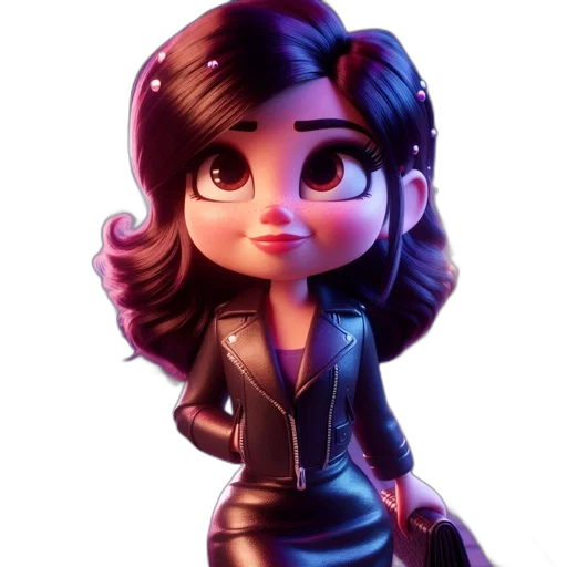 cartoon, concept art, comic book art, 3d render transparent PNG cut-out