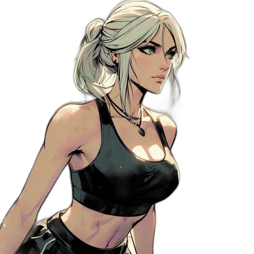 comic book art, concept art, fantasy art, cartoon transparent PNG cut-out