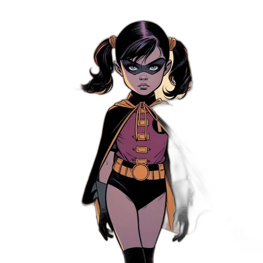 comic book art, concept art, cartoon, fantasy art transparent PNG cut-out