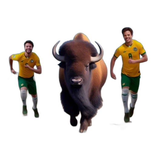 animal, concept art, two, men transparent PNG cut-out