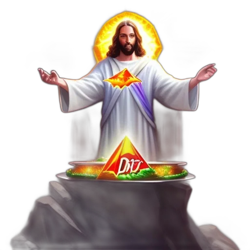 food, 3d render, concept art, photorealistic transparent PNG cut-out