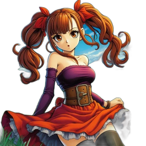 dress, staff, flower, face transparent PNG cut-out