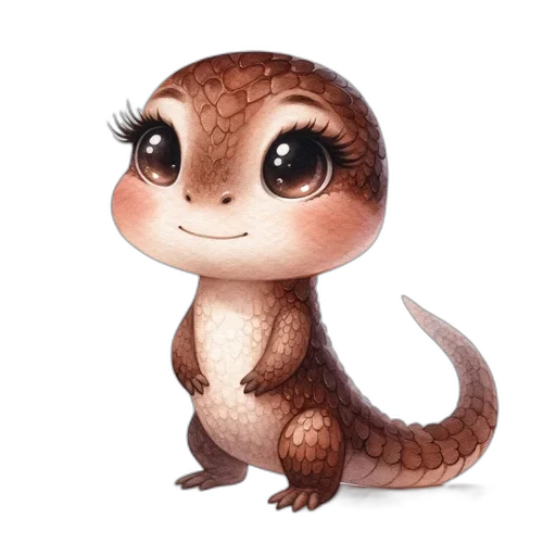 creature, dragon, animal, staff transparent PNG cut-out