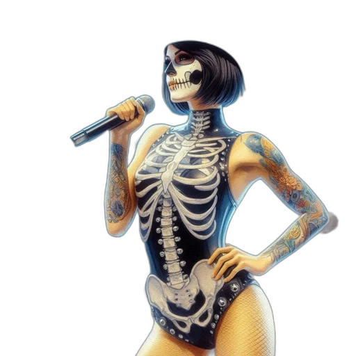 robot, jewelry, dress, concept art transparent PNG cut-out