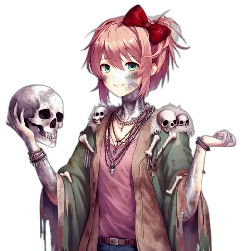 staff, weapon, mask, creature transparent PNG cut-out